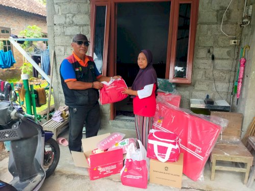 Pemkab Klaten Salurkan Bantuan untuk Korban Kebakaran Akibat Korsleting Listrik di Delanggu