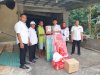 Penyerahan Bantuan Sosial kepada warga terkena musibah kebakaran rumah
