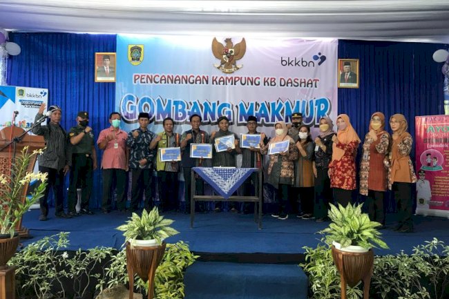 Pencanangan Kampung KB Dashat Desa Gombang Kecamatan Cawas