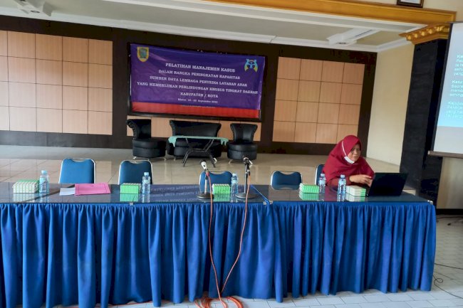 Pelatihan Manajemen Kasus Bidang PPPA