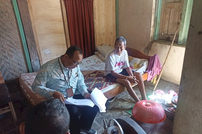 Verifikasi BTT di desa Pakisan dan Baran Cawas klaten untuk bantuan jaduk