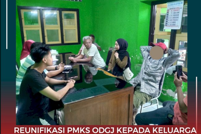 Reunifikasi PMKS ODGJ kepada Keluarga yang berasal dari Kabupaten Batang