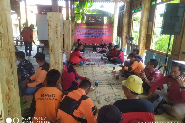 Rapat Koordinasi Perlindungan Sosial Korban Bencana