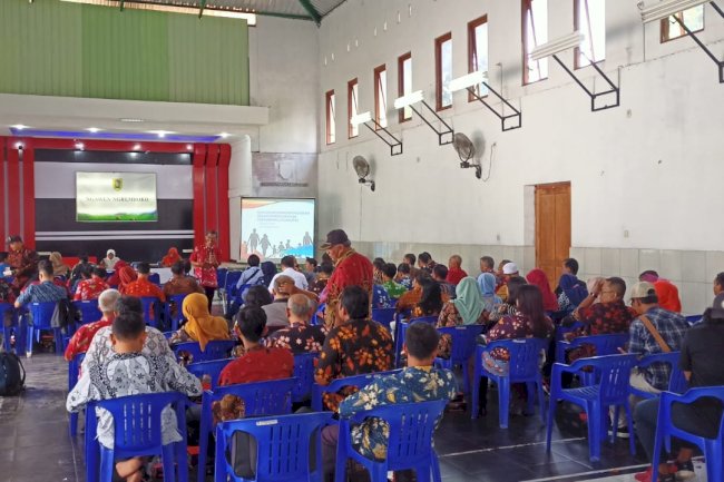 Sarasehan Desa Inklusi  di Balai Desa Ngawen, Kecamatan Ngawen.