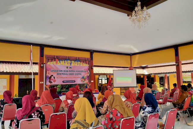 Sarasehan Desa Ramah Perempuan dan Peduli Anak (DRPPA)  di Kecamatan Gantiwarno