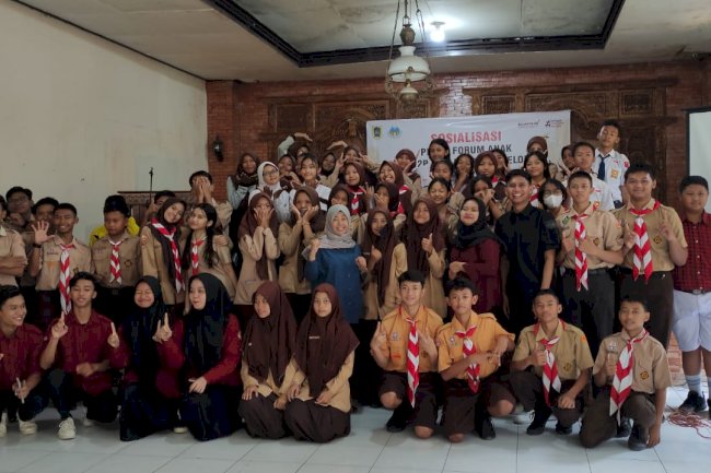 Sosialisasi Peran Forum Anak dalam 2P "Pelopor dan Pelapor"