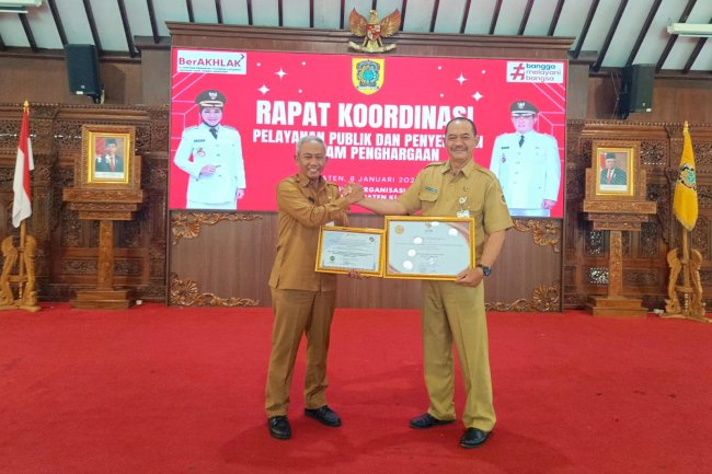 DISSOSP3APPKB Kabupaten Klaten raih 2 penghargaan sekaligus