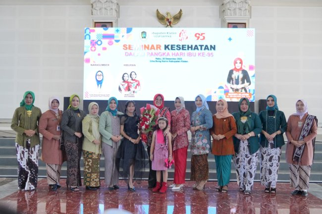 Peringatan Hari Ibu ke 95 dengan tema "Perempuan Berdaya Indonesia Maju"