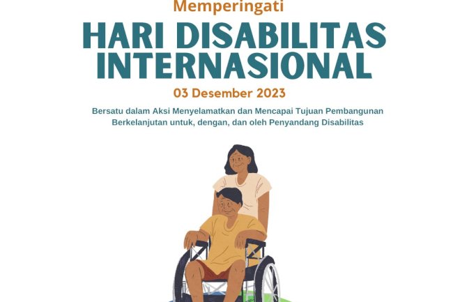 Peringatan Hari Disabilitas Internasional (HDI) tahun 2023