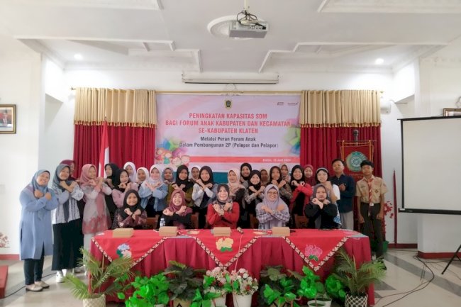 Peningkatan Kapasitas bagi Forum Anak Kabupaten dan Forum Anak Kecamatan