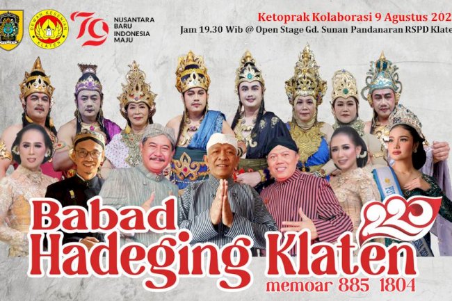 Ketoprak Kolaborasi "Babad Hadeging Klaten"