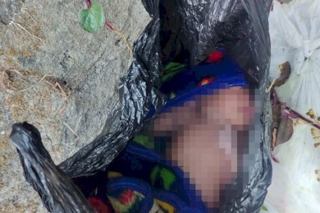 Penemuan anak bayi terlantar di pinggiran sungai Ds. Ngabeyan, Kec. Karanganom