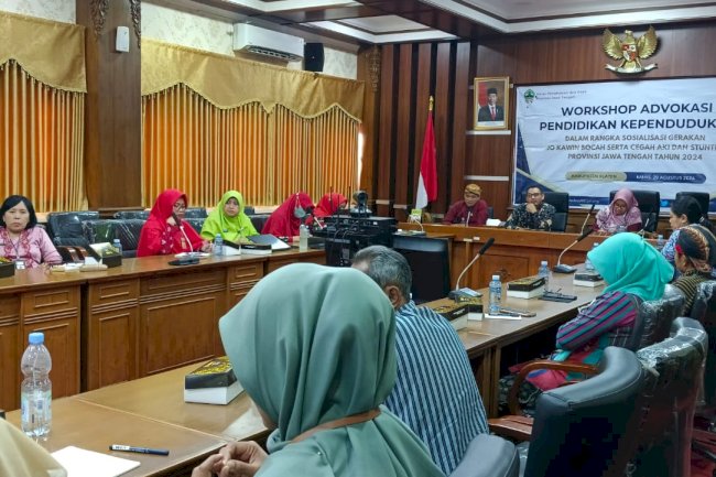 Workshop Advokasi Pendidikan Kependudukan dalam Rangka Sosialisasi Gerakan Jo Kawin Bocah Serta Cegah AKI dan Stunting