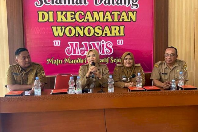 Sosialisasi Penanganan PPKS Di Kecamatan Wonosari.