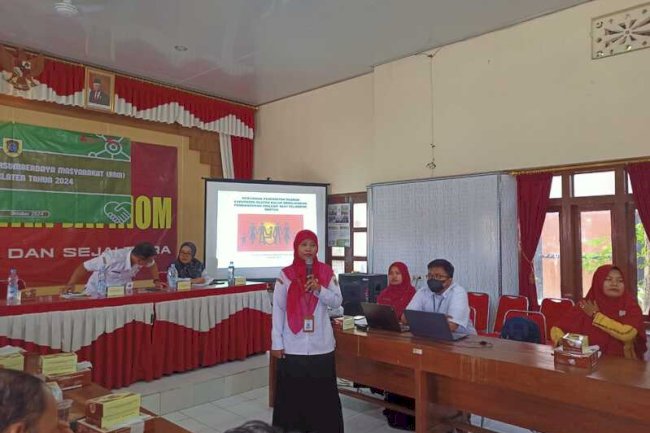 Sosialisasi Rehabilitasi Bersumberdaya Masyarakat  di  Kecamatan Jatinom