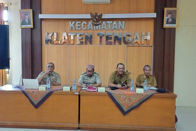 Sosialisasi Rehabilitasi Bersumberdaya Masyarakat di Aula Kecamatan Klaten Tengah