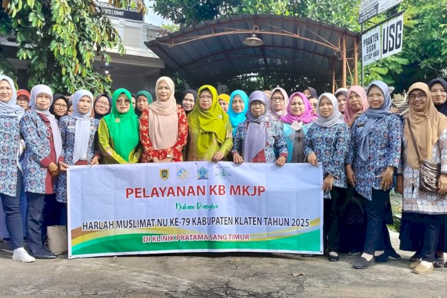 Pendampingan Pelayanan KB MKJP dalam Rangka Hari Lahir Muslimat NU ke-79 Kabupaten Klaten Tahun 2025