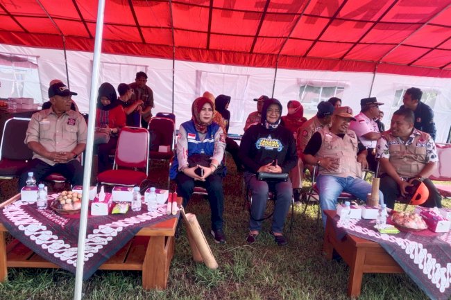 Pembukaan Peningkatan Kapasitas Taruna Siaga Bencana (TAGANA) dan Peluncuran Tim Reaksi Cepat (TRC)