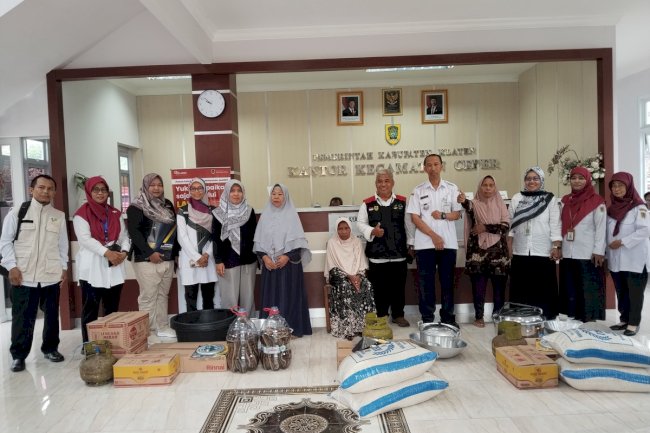 Penyaluran Bantuan ATENSI Kewirausahaan dari ANTASENA Magelang untuk Penyandang Disabilitas dan Lansia di Kecamatan Ceper, Kabupaten Klaten