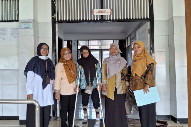 Penjemputan dan Reunifikasi Keluarga Dua PPKS oleh DISSOSP3APPKB Kabupaten Klaten Menjelang Hari Raya Idul Fitri