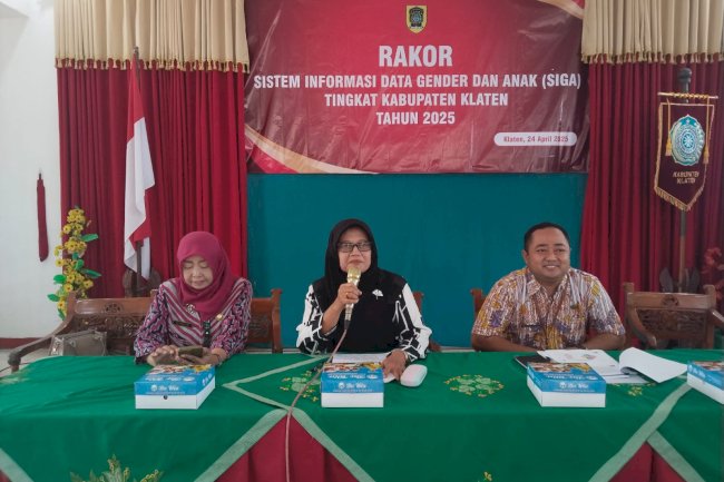 Rapat Koordinasi Sistem Informasi Data Gender dan Anak (SIGA)