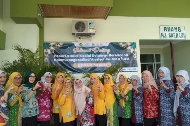 Pelayanan KB MKJP dalam Rangka Milad Aisyiyah ke-108 di RSU Aisyiyah Klaten Tengah