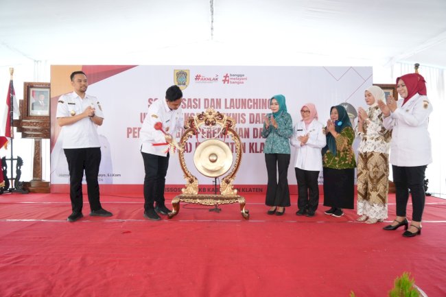 Sosialisasi dan Launching Unit Pelaksana Teknis Daerah Perlindungan Perempuan dan Anak (UPTD PPA) Kabupaten Klaten