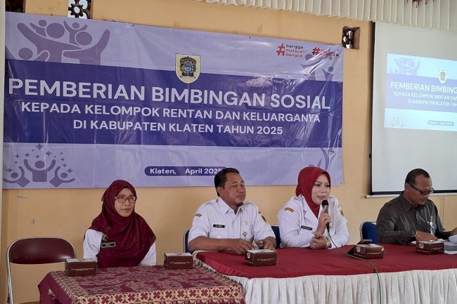 DISSOSP3APPKB Kabupaten Klaten Laksanakan Bimbingan Sosial bagi Lansia dan Keluarganya di Kecamatan Pedan