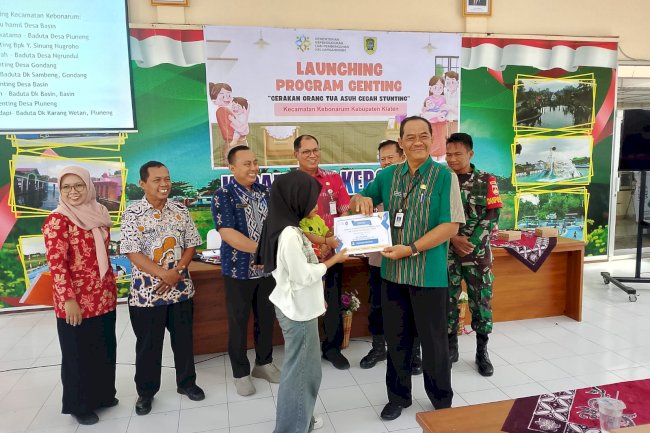 Mini Lokakarya dan Launching GENTING Kecamatan Kebonarum