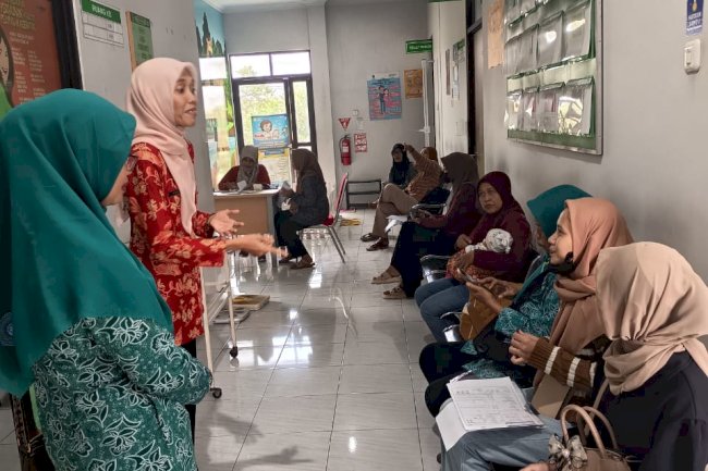 Pelayanan KB MKJP dalam Rangka Harganas ke-32 di Puskesmas Jambu Kulon