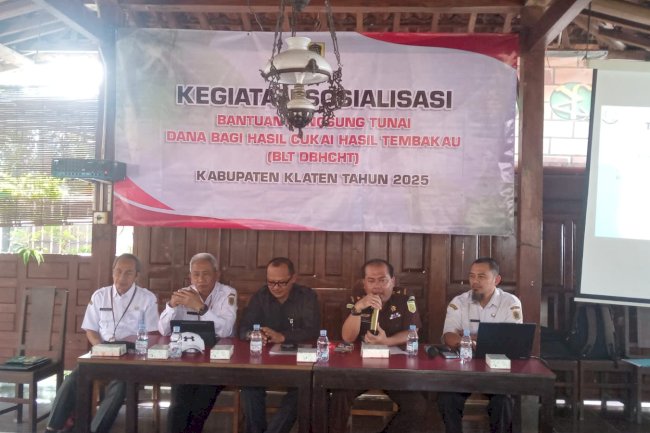 Sosialisasi Persiapan Penyaluran BLT DBHCHT
