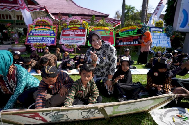 Puncak Peringatan Hari Anak Nasional ke 41 Tahun 2025 Tingkat Kabupaten Klaten