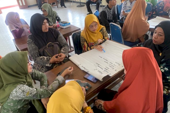Pelatihan Manajemen Kasus Bagi TPPKSP SMP dan MTs di Kabupaten Klaten.