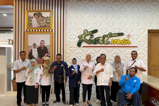 DINSOSP3APPKB Klaten Bersama PPDK dan Kementerian Sosial Silaturahmi dengan H. Sukiyat Bahas Pemberdayaan Disabilitas