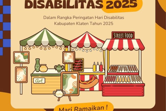 BAZAR UMKM DAN PEMRAN LUKISAN DISABILITAS 2025