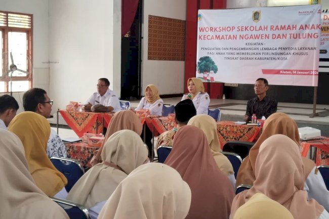 Workshop Sekolah Ramah Anak (SRA) bagi SD Negeri / Swasta dan MI