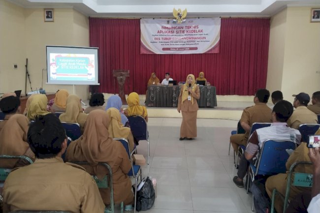 Bimbingan Teknis Aplikasi Sistem Informasi Evaluasi Kecamatan, Desa/Kelurahan Layak Anak (SITIE KEDELAK)