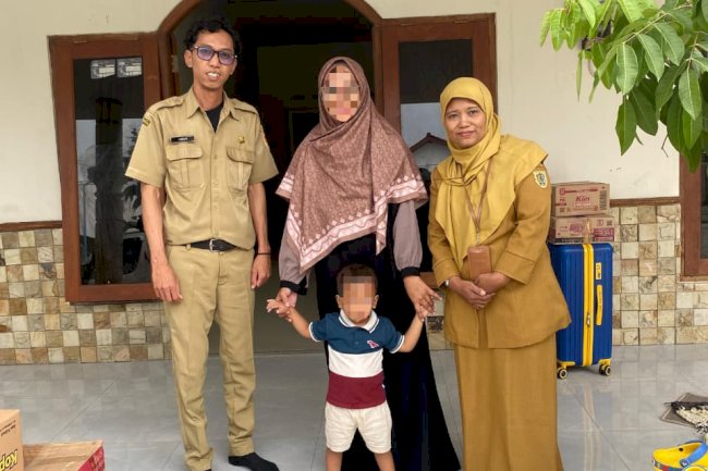 Pelaksanaan kegiatan reunifikasi PPKS anak bersama ibunya