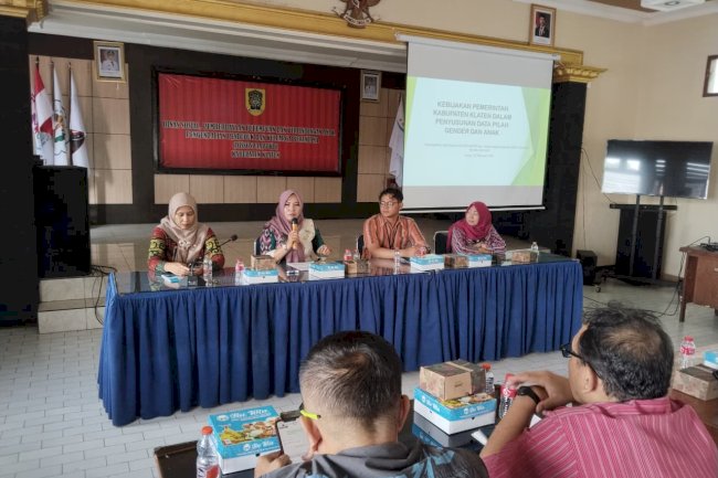 Rapat Koordinasi Data Pilah Gender dan Anak.