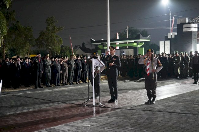 Upacara Apel Kehormatan dan Renungan Suci