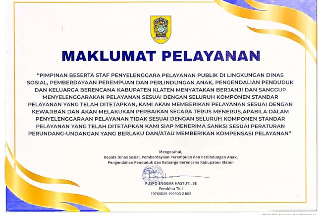 Maklumat  Pelayanan