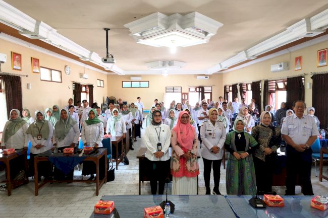 Kunjungan dan Sosialisasi TK ADHYAKSA 42 oleh Ketua Ikatan Adhyaksa Dharmakarini (IAD) Kejaksaan Negeri Klaten