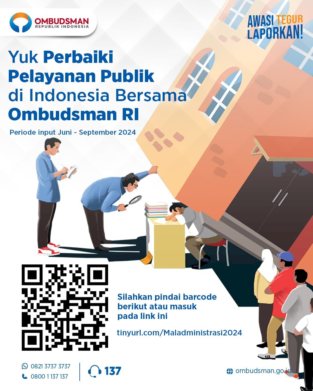 Yuk Perbaiki Pelayanan Publik di Indonesia bersama Ombudsman RI