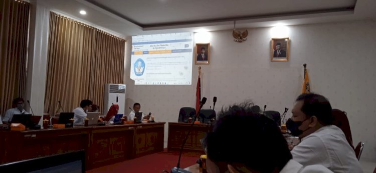 Dukung Klaten menjadi Kabupaten Informatif, DISSOSP3APPKB Ikuti Bimtek Pengelolaan Informasi Publik Website Perangkat Daerah