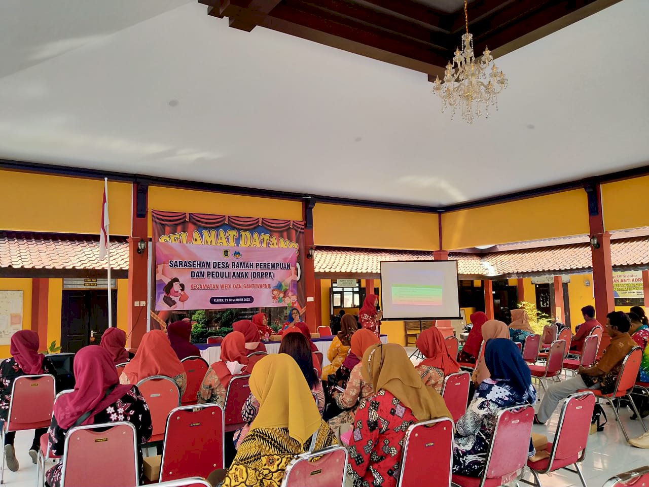 Sarasehan Desa Ramah Perempuan dan Peduli Anak (DRPPA)  di Kecamatan Gantiwarno