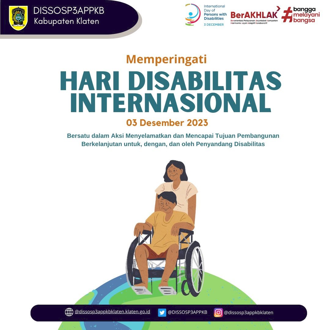 Peringatan Hari Disabilitas Internasional (HDI) tahun 2023