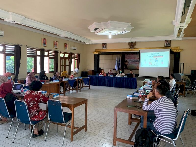 Rapat Koordinasi Penanganan Kasus Kekerasan terhadap perempuan dan anak di Kabupaten Klaten bersama dengan stakeholder