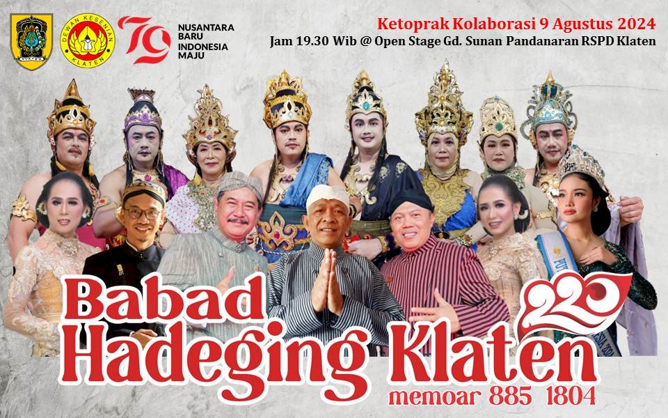 Ketoprak Kolaborasi "Babad Hadeging Klaten"