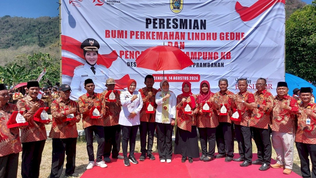 Pencanangan Serentak Kampung KB Kecamatan Prambanan