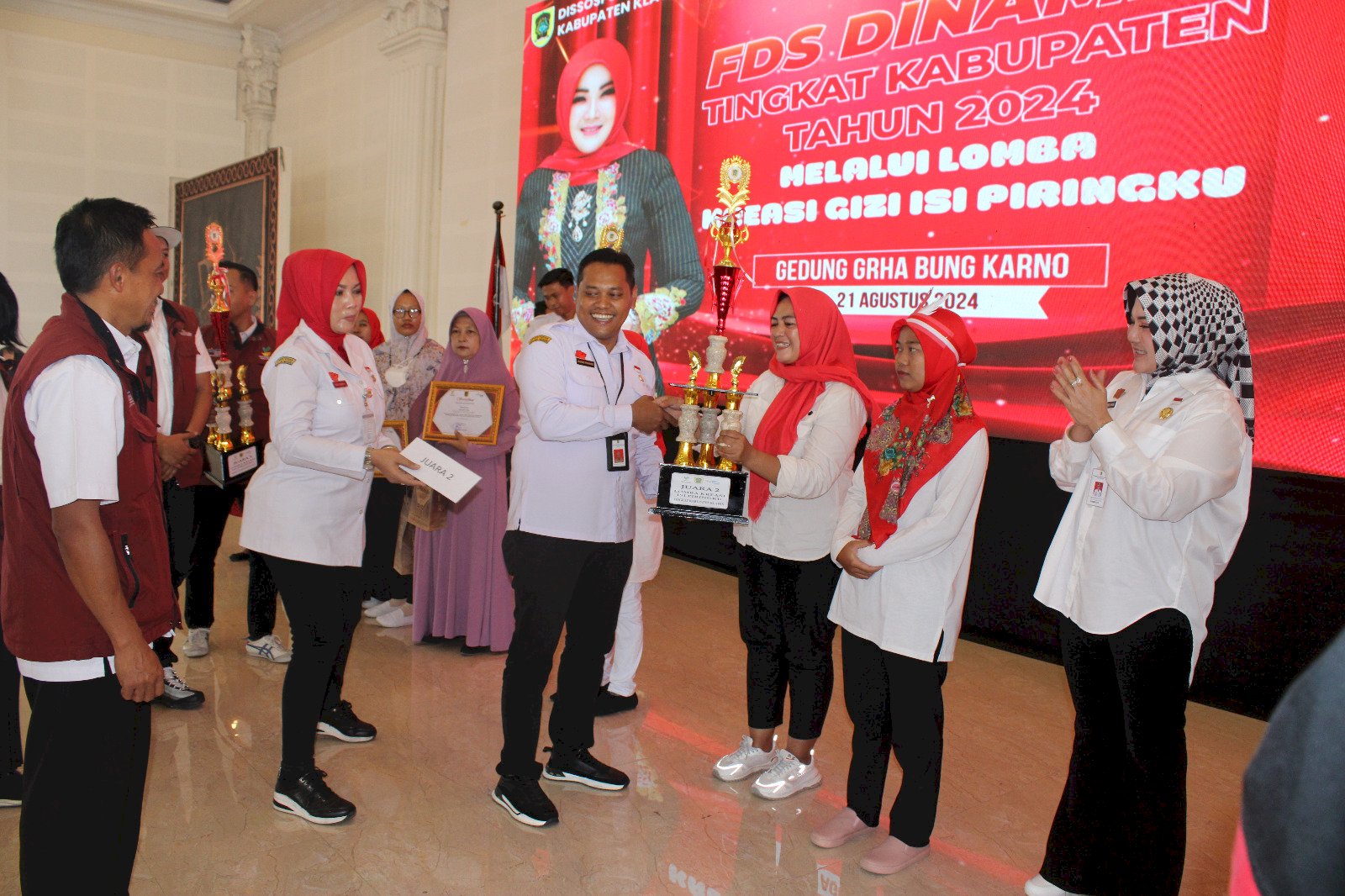 Turunkan angka Stunting,  DISSOSP3APPKB gelar Lomba Kreasi Gizi Isi Piringku